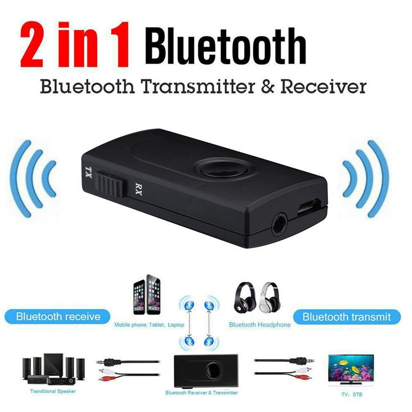 Car -free Bluetooth receiver AUX non -damaged Bluetooth speaker wireless adapter Bluetooth rod MP3 player