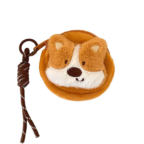 Tengyi original doll earphone bag, girl backpack, decorative pendant, cute animal jewelry storage bag, change purse
