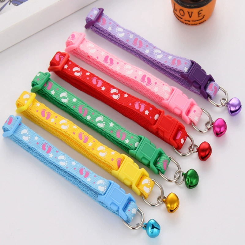 Двойной след 1,0 нашивка для домашних животных, ошейник-колокольчик для кошек и собак, большое количество, готовый на складе, завод