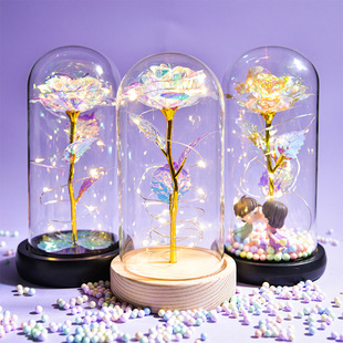 24K����������Ϧ���˹��Y��õ�廨������led���[��ԭľ���ϵ���