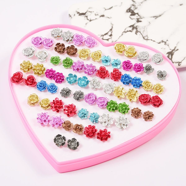 Korean version of metal color flowers