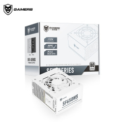 SFXフルモジュールホワイト500W/600W/700W/750WミニITX/MATXデスクトップ小型シャーシ電源
