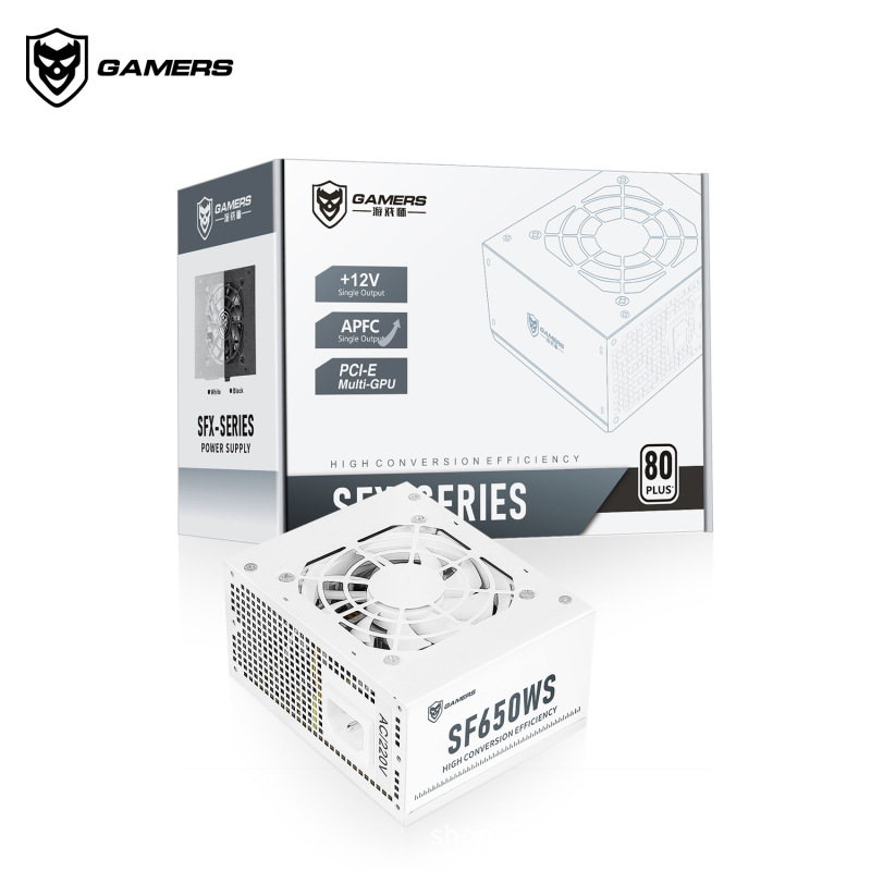 SFXフルモジュールホワイト500W/600W/700W/750WミニITX/MATXデスクトップ小型シャーシ電源|undefined