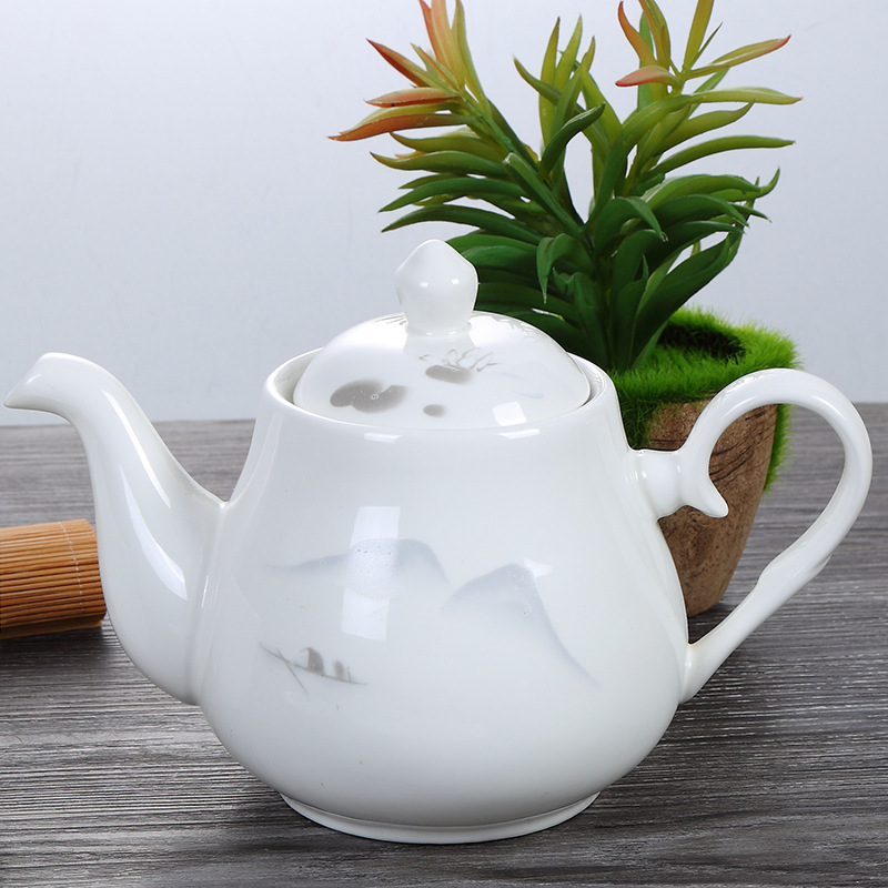 Tableware for hotel, ceramic set, Chinese style, 4 piece set