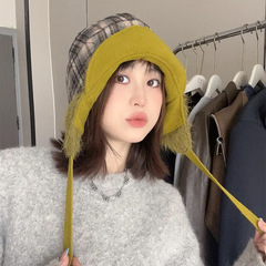 新型の両面に耳保護帽をかぶっています。子供は冬の防風防寒保温カバーをしています。