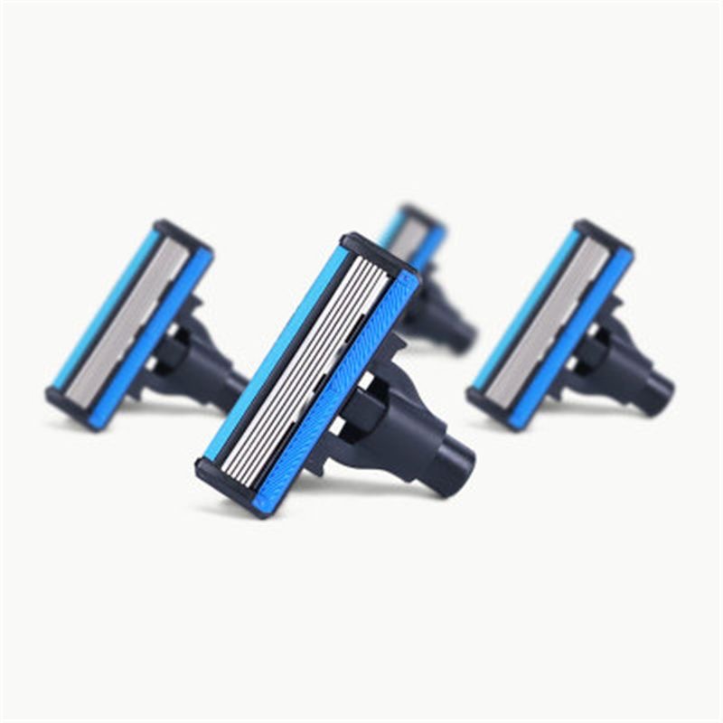6 Imported 5-Head Magnetic Razor Blades Wake-Up Universal Manual Layer German Wake-Up Layer Replacement Without Blades