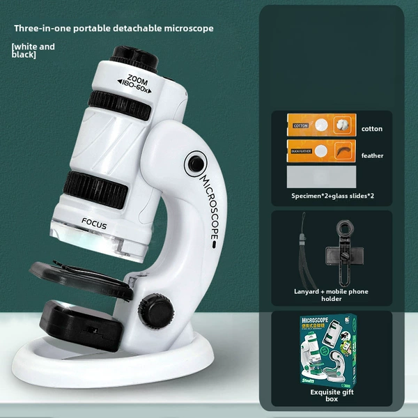 Handheld microscope, three in one, science
