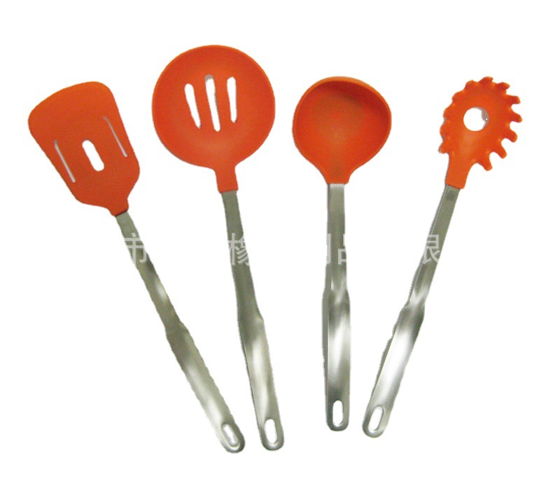 硅胶厨具 新款硅胶厨具 创意硅胶厨具四件套 食品级硅胶厨具套装