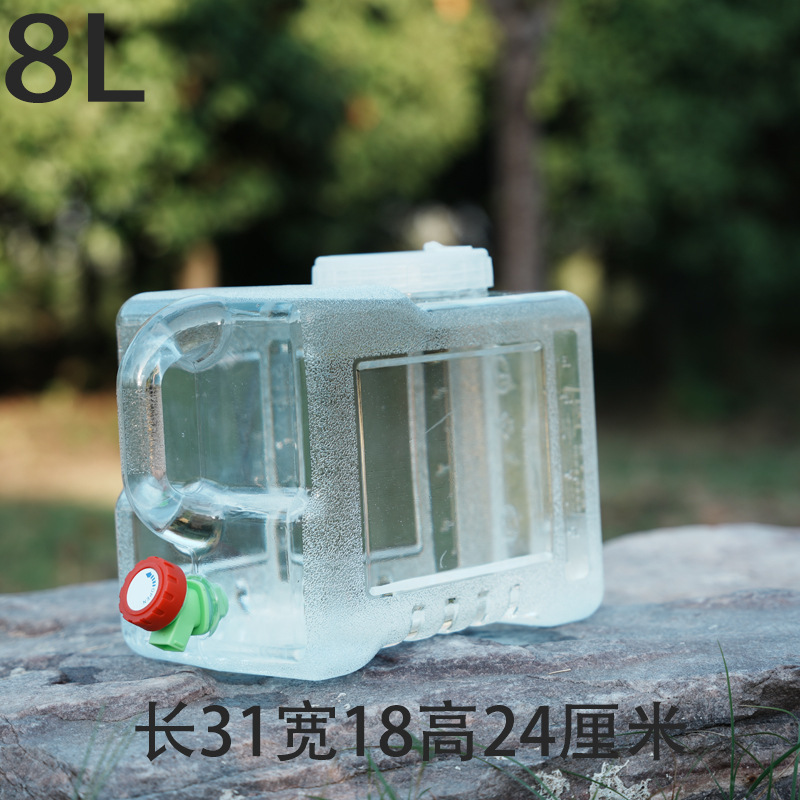 户外水桶家用储水用车载带龙头蓄水大容量装水饮水桶加厚纯净包邮|undefined