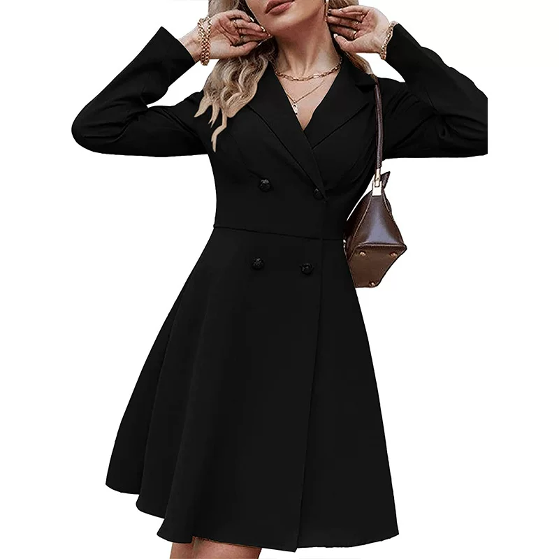 Suit, long autumn jacket, mid-length, 2023 collection