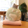 New INS Girl Catal Cat Pack Meng Pillow Pillow Doll Office Air Conditioning blanket cute bay window room layout