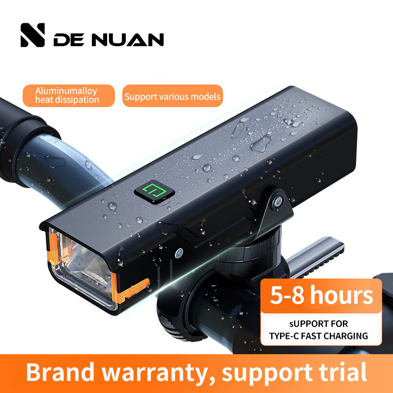 Bicycle Front Light, Night Riding Light, Formal Installation, Hanging Mounting, Charging, Long Battery Life, High Brightness, Quick Release, Portable Bicycle Light