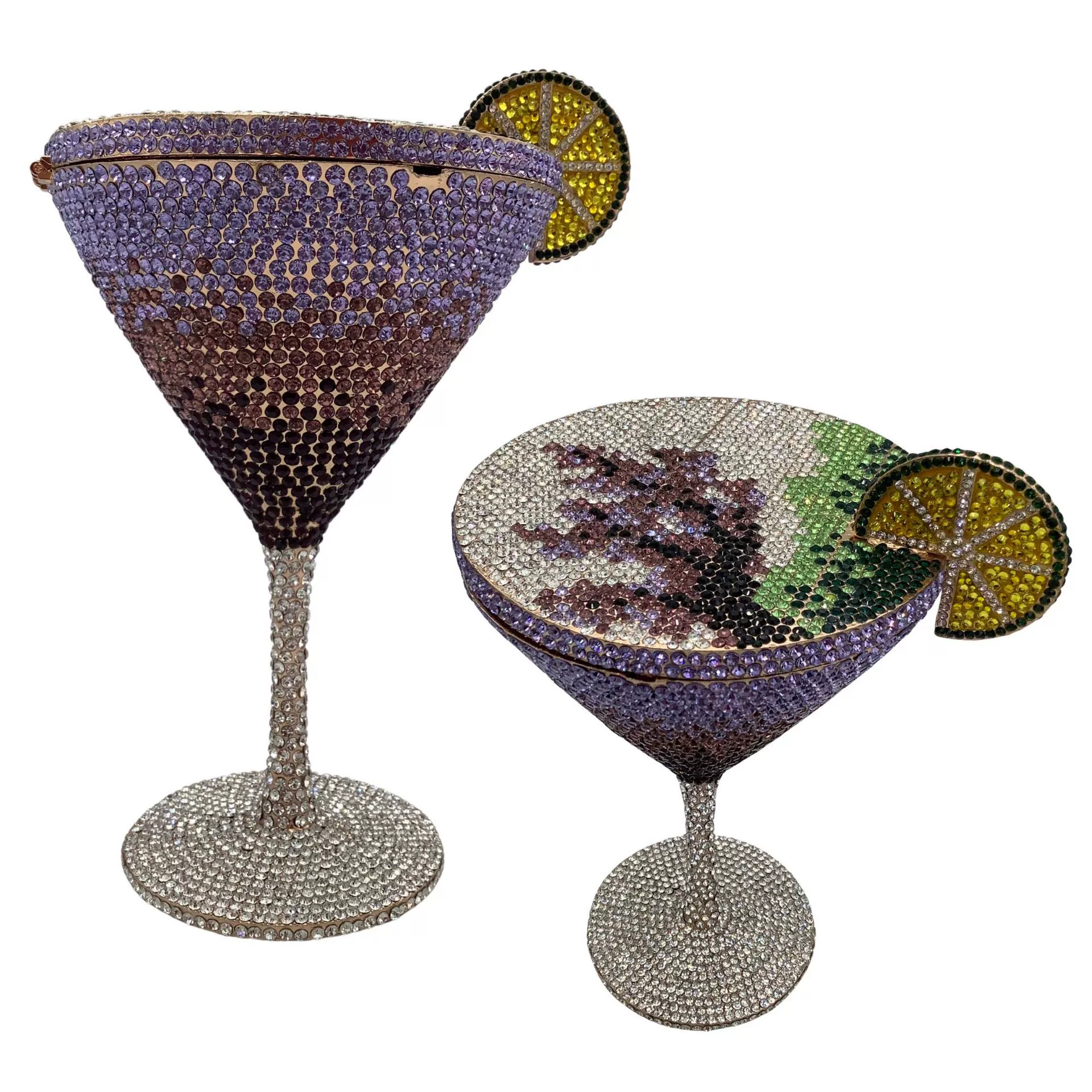 Стеклянная сумка Martini Crystal Cocktail Roulette Diamond Dinner Bag, новая бриллиантовая сумка для руки женщины