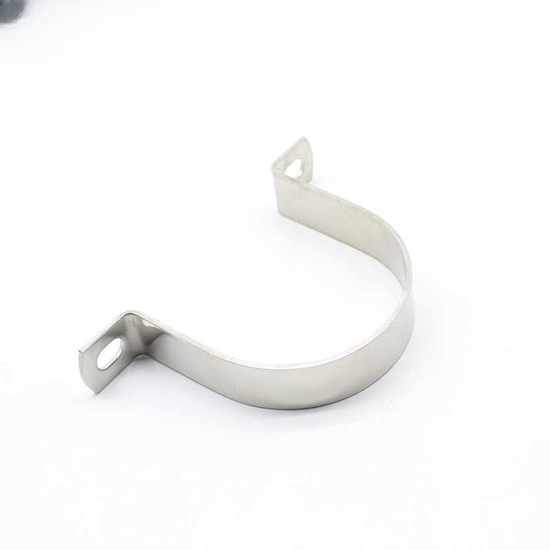 批发304不锈钢加厚骑马卡抱箍 欧姆方卡方管卡扣直角支架卡箍方卡