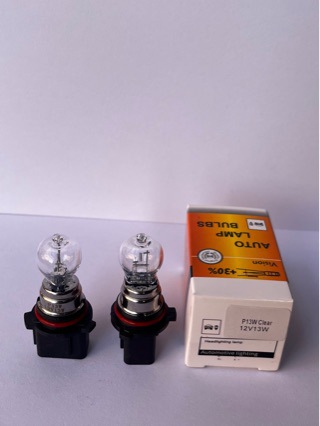 Car Halogen Lamp Sp13W Special-Shaped Turn Signal Fog Light Bulb Suitable for Mazda Golf Logo Front Fog Light