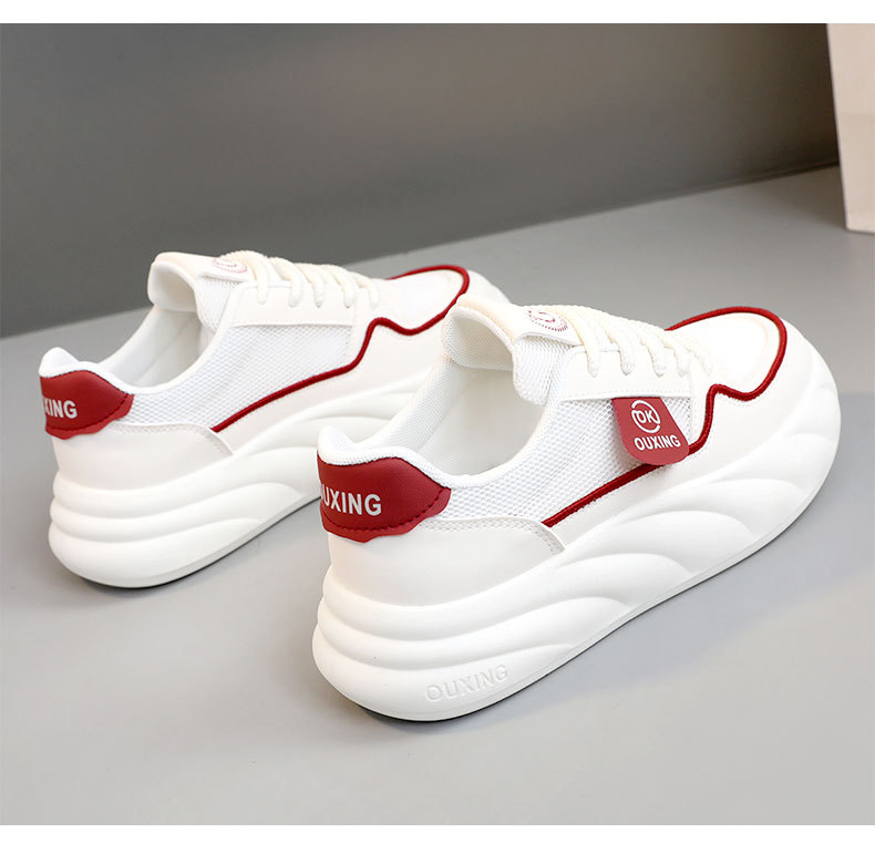 Damen-Tennisschuhe, Laufschuhe, Turnschuhe, Segeltuch, Gummisohle, gepolsterte Stoßdämpfungs-Turnschuhe_voghion.com