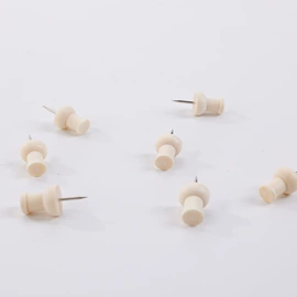 图钉;木质工艺品;大头针