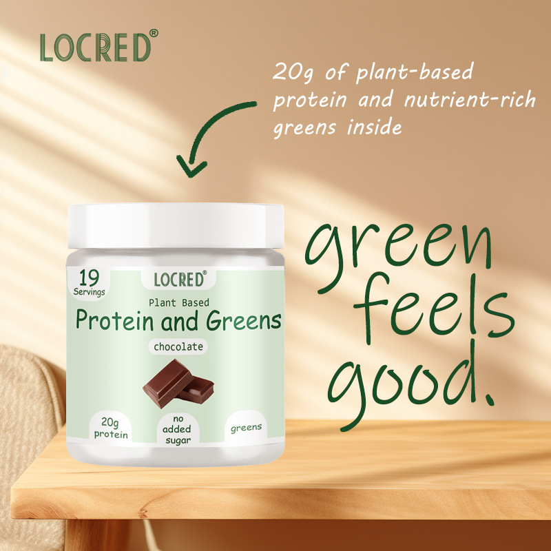 Chocolate Protein and Green Vegetables Relieve Fatigue, Calcium Supplement, Multivitamin Capsules Cross-Border