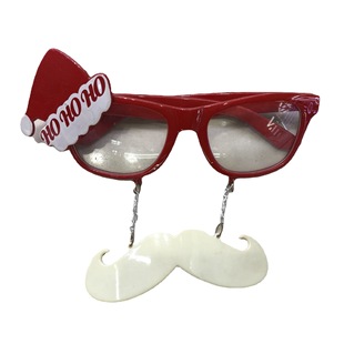 Old Man Beard Christmas Hat Glasses Party Prom Decoration Toys Holiday Photo Props Makeup Costume Props
