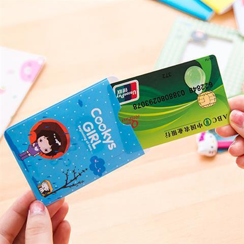 Multi-bit cards Bus card student Meal card lovely entrance guard card smart cover