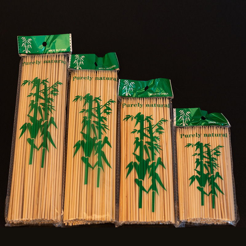 竹签一次性串串肉串麻辣烫烧烤签子竹签竹签子用品工具烧烤签3.0|undefined