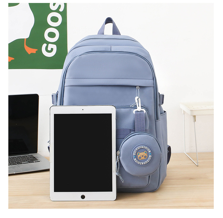 Zaini per bambini, estate, nuova stagione scolastica, zaino per studenti della scuola primaria di 3a e 4a elementare, stile coreano, semplice, grande capacità, borsa casual in tela_voghion.com