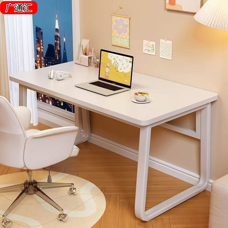 Customized New Style Home Simple Gaming Desk, Large White Desk for Home Use, Girls' Computer Desk, Makeup Table, Computer Office Desk