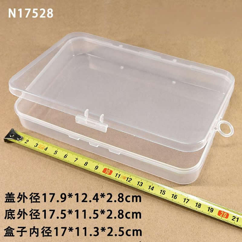 厂家直供长方形半透明PP塑料盒 卸妆棉洁面粉扑包装盒 洗脸粉扑盒