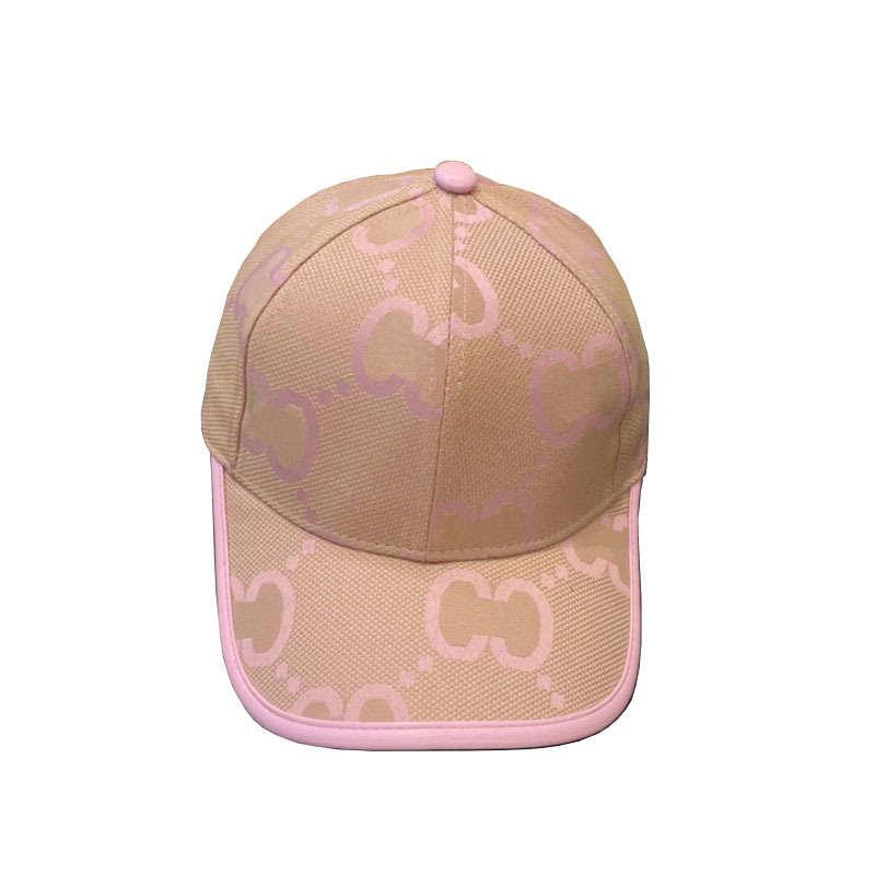 Gorra de béisbol transfronteriza grande doble letra G presbiteriana cuatro estaciones moda borde salvaje calle casual pareja gorra de visera