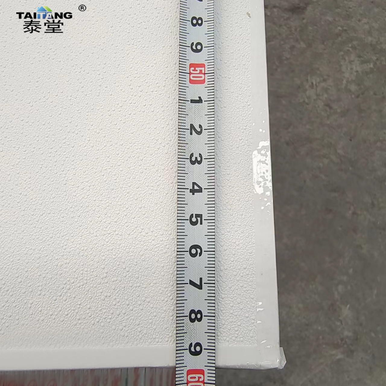 Kenia 2*2 yeso PVC techo azulejo artificial Plafond 60*60