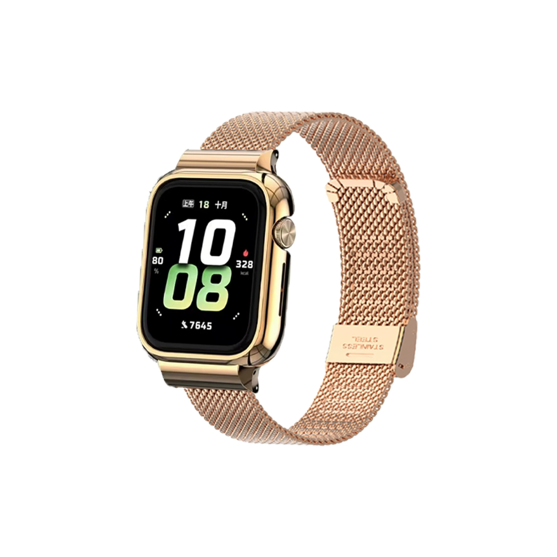 Protective watch strap stainless steel