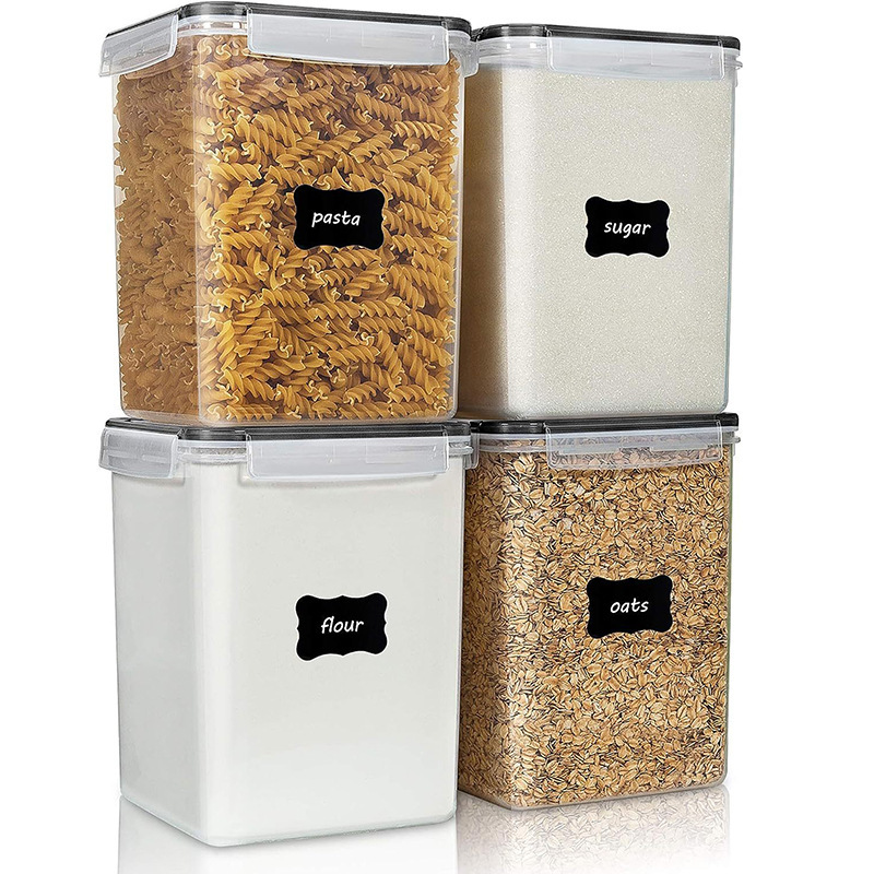 Caja de almacenamiento de juego transfronterizo Tanque sellado de cocina Refrigerador de plástico PP sellado transparente Caja de almacenamiento de alimentos nuevos