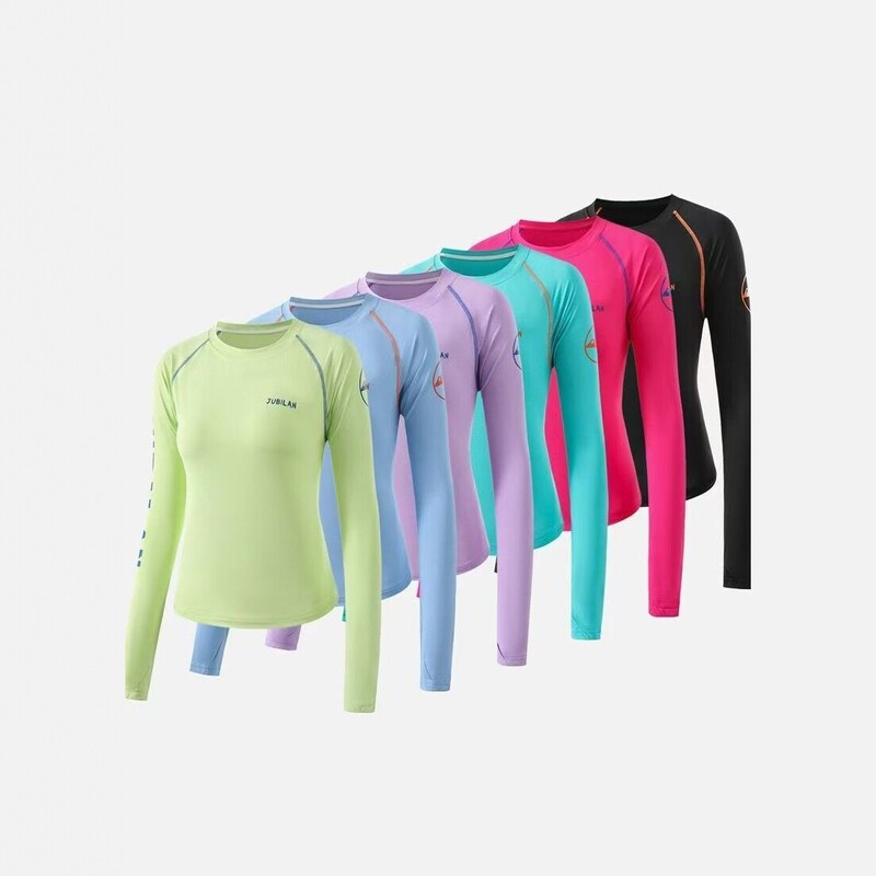 Shangmai 2026 Autumn New Collection: Women's Slim-Fit, Figure-Flattering, Long-Sleeve Crew Neck T-Shirt, High-Stretch, Quick-Dry, Casual Sports Tee Shangmai 2026 Autumn New Collection: Women's Slim-Fit, Figure-Flattering, Long-Sleeve Crew Neck T-Shirt, High-Stretch, Quick-Dry, Casual Sports Tee