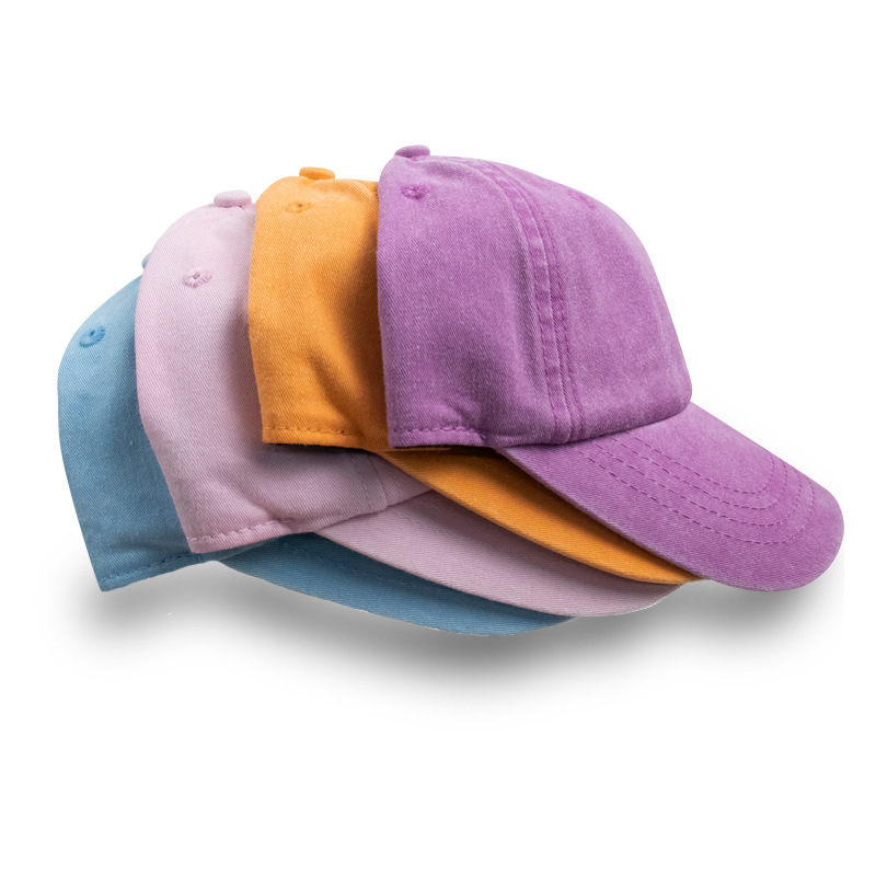 Mayorista sombrero de béisbol de placa de luz superior suave transfronteriza lavado con agua para hombres y mujeres sombrero deportivo casual de boca de pato muestra la cara pequeña alta image 6