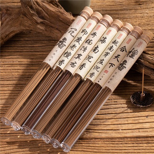 Tanyin 10g Sandalwood Incense Home Indoor Floral Tea Room Use Buddha Agarwood Natural Incense Incense Manufacturer Wholesale