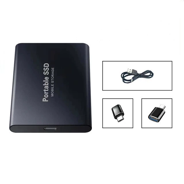Кросс-бордер SSD мобильный жесткий диск 1Тб6Тб2Тб большой емкости портативный ультра‑тонкий сверхскоростной жесткий диск для мобильного телефона