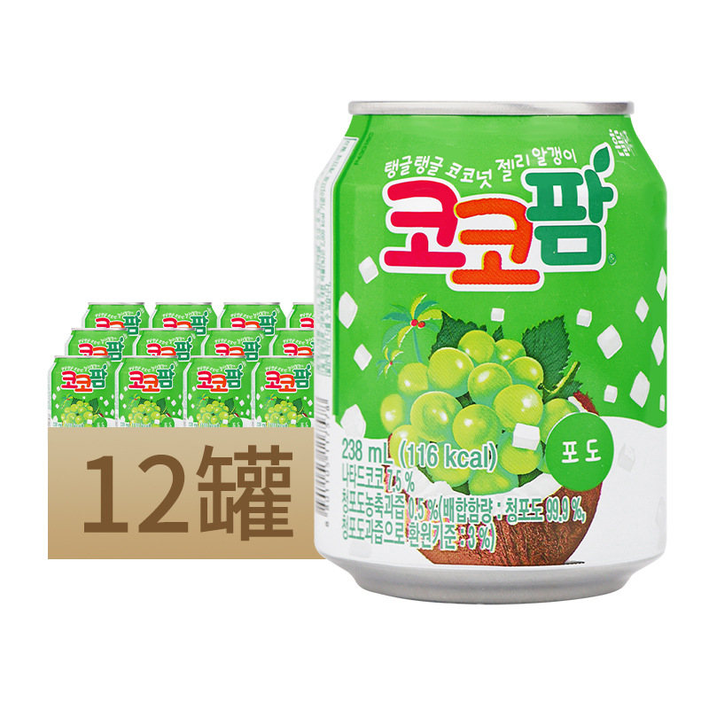 Grape coconut granules 238ml*12 cans
