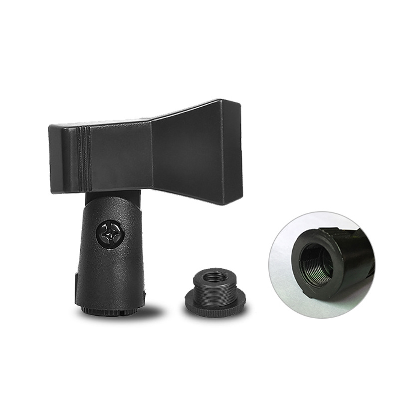 Clip de micrófono de primavera con soporte de refuerzo de hilo de cobre clip accesorios de manga transfronteriza