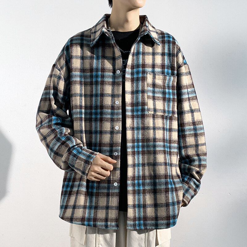 Spring classic Japanese retro universal shirt