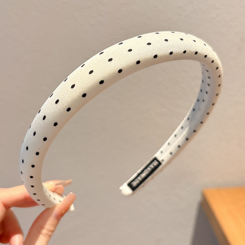 1#Wave dot off-white-1.5cm