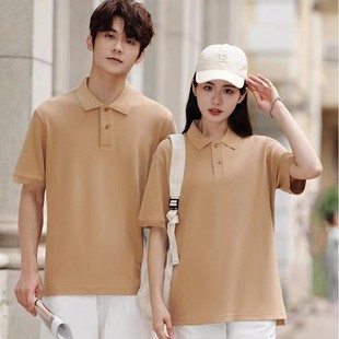 2025 New Summer Style 65 Cotton Breathable and Skin-Friendly Advertising Cultural Shirt Polo Shirt Printing and Embroider Business Casual