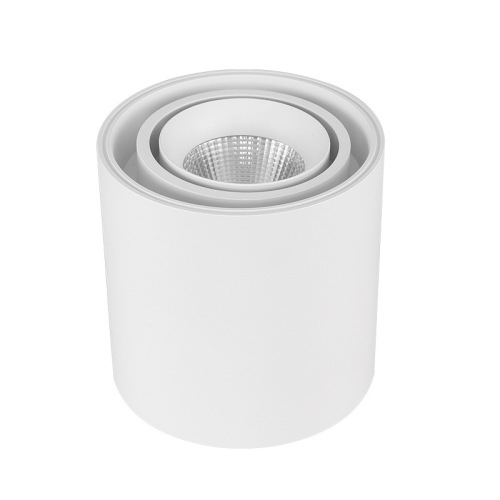 LED surface-mounted downlight with deep anti-glare eye-protection for home living room ceiling suspended installation surface-mounted downlight COB without a pendant light