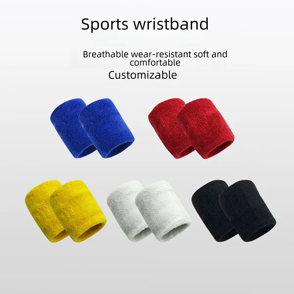 Sports wristband towel sweat wristband adult children Sports wristband fitness basketball wrist guards wholesale