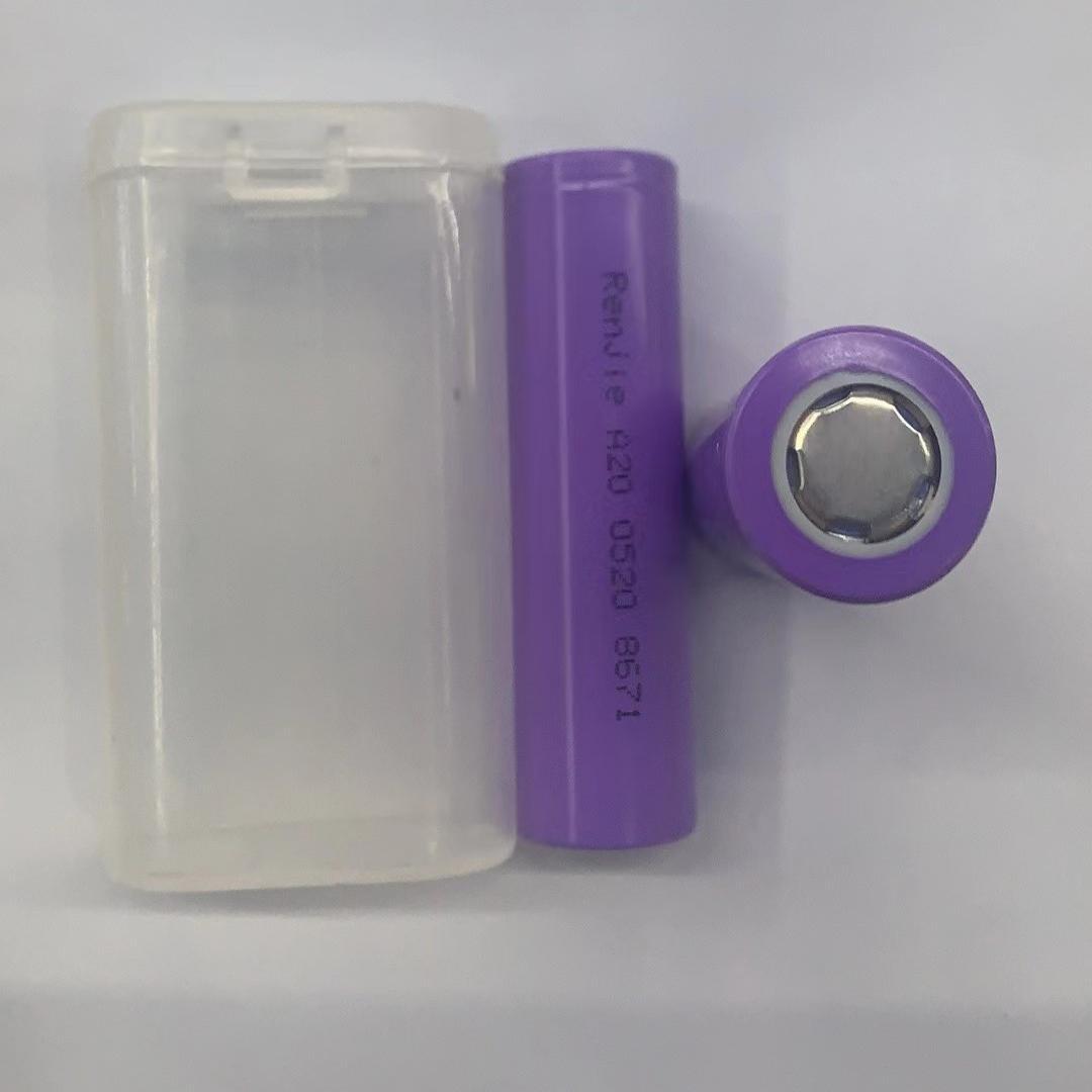 人杰充电电风扇替换电池U2\/U7\/U9通用18650电池1节的价格