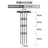 Single -circle umbrella -shaped rose climbing vine shelf climbing vine roses green plant flower support outdoor assembly cross -border supply