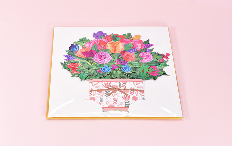 1 Stück Mode Blume Papierkarte Muttertag display picture 15