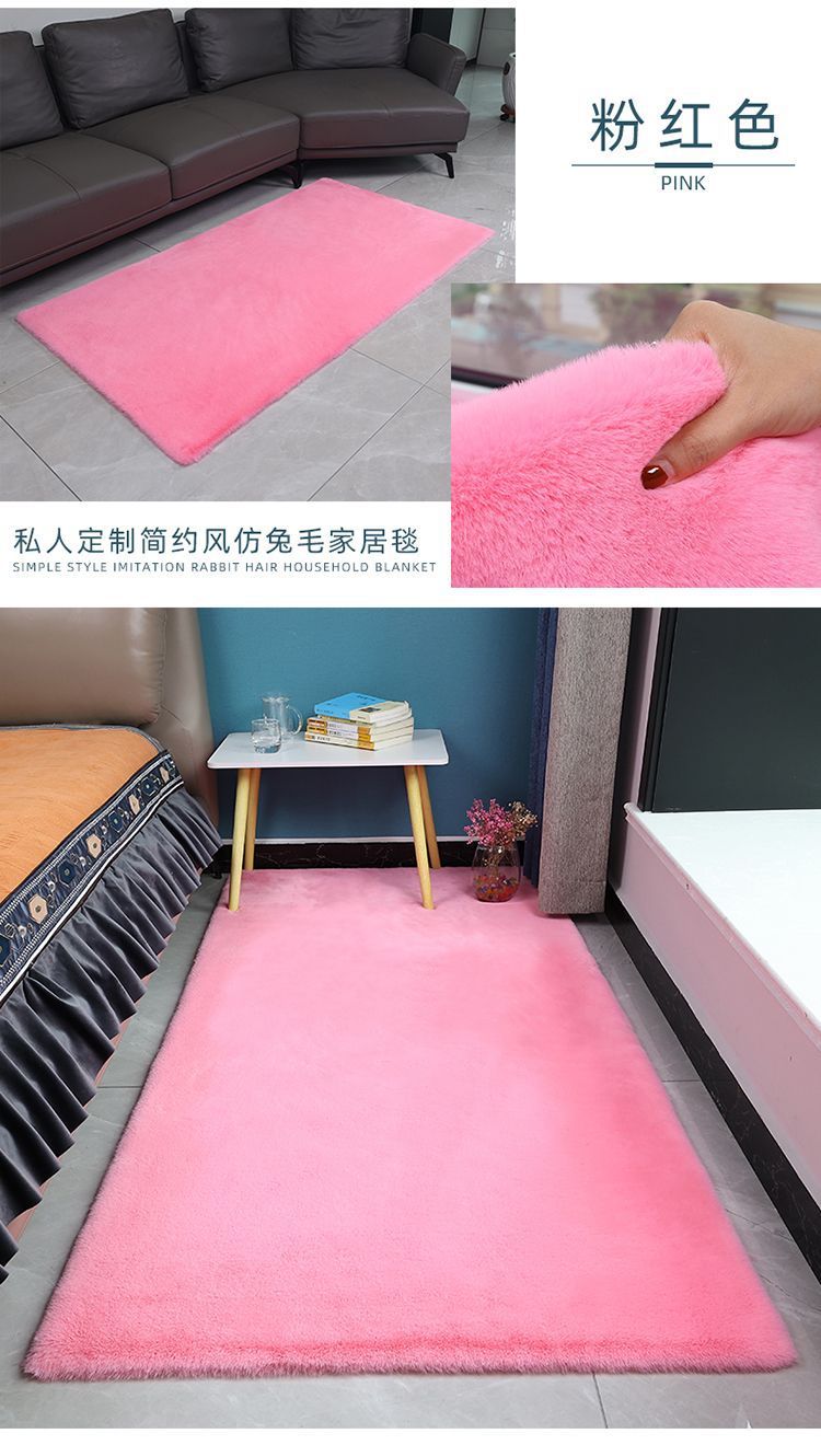Log Erasable and Washable Company Leisure Study Room Stain-Resistant Blanket Coffee Table Full Hotel Maintenance-Free Carpet