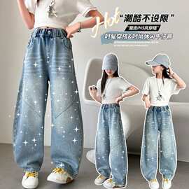 秒！高货！烫钻精品 秋款高货牛仔裤