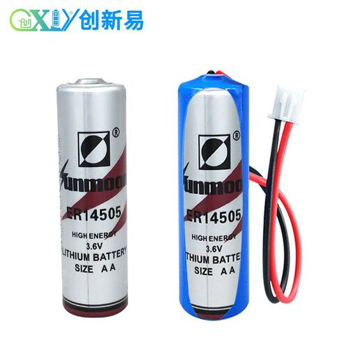 Riyue ER14505 Washeng Weiming household IC card smart water meter patrol stick flow meter No. 5 3.6V lithium battery