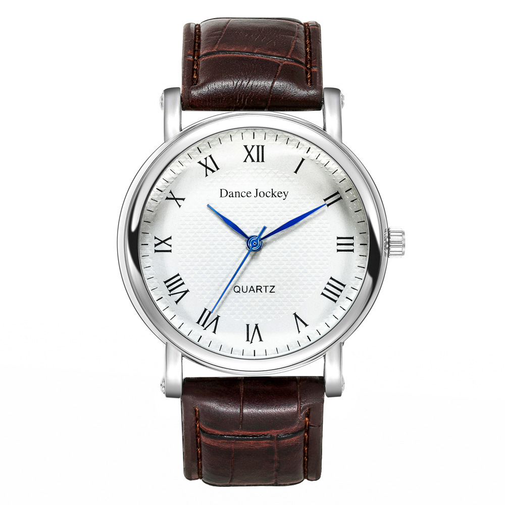 Explosions Trend Simple Fashion Set Herrenuhr Armband Uhrenbox Blue Needle Herren Business Uhr_voghion.com